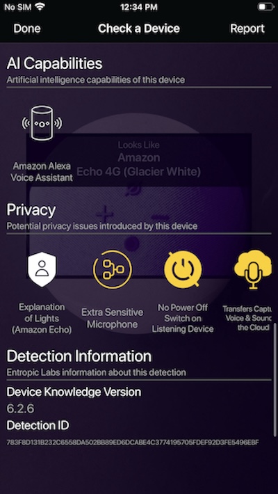 Device Detection Details