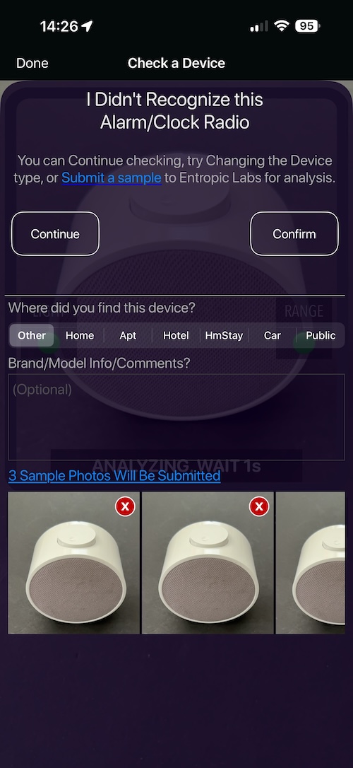 Device Sample Submission