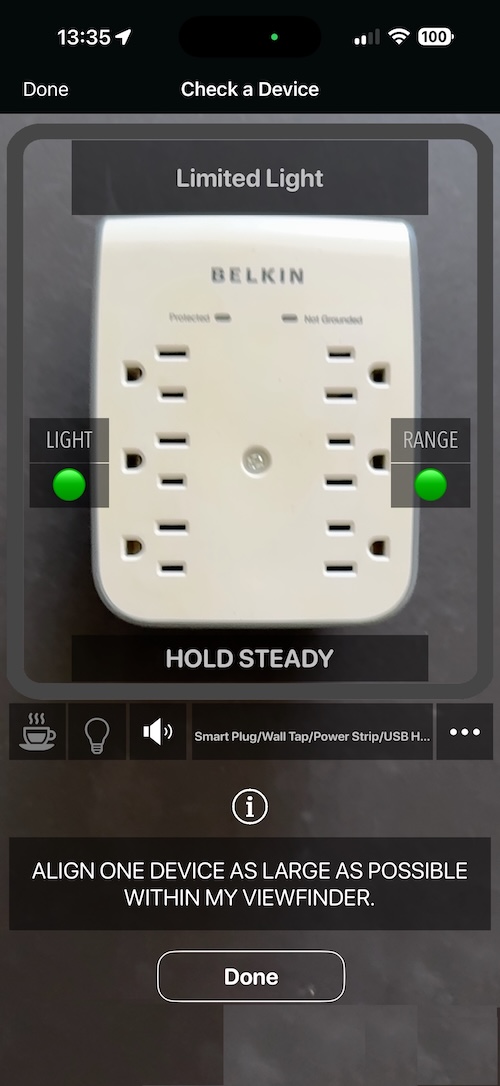 Device Viewfinder Not Steady